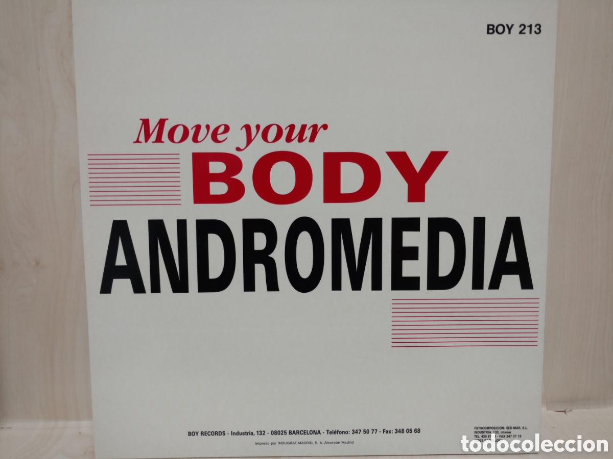 Discos de vinilo: Andromedia - Move Your Body (12&rdquo;, Maxi) - Foto 2