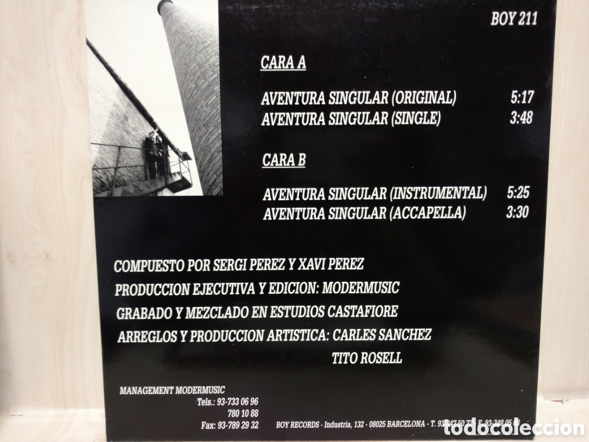 Discos de vinilo: Factory - Aventura Singular (12&rdquo;, Maxi) - Foto 2