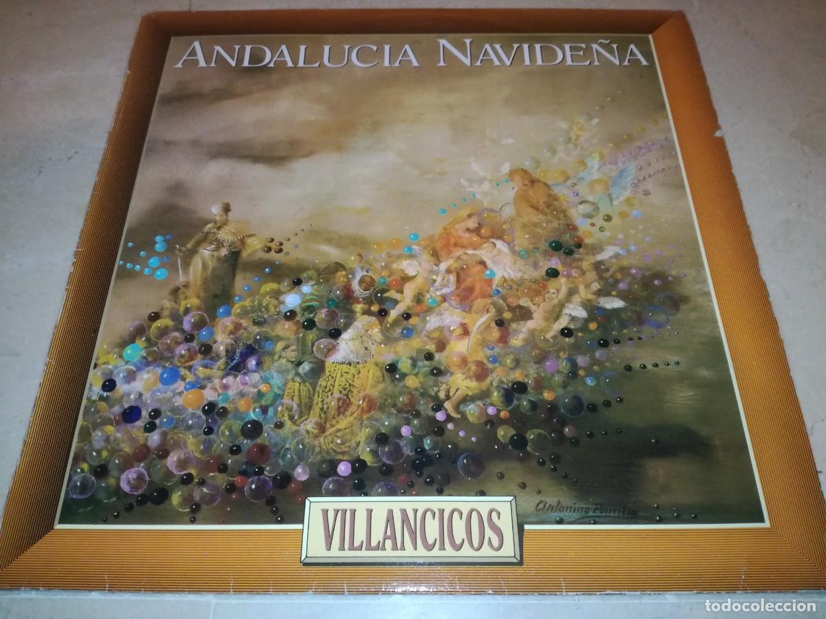 Discos de vinilo: ANDALUCIA NAVIDE&Ntilde;A-VILLANCICOS-COROS ROCIEROS