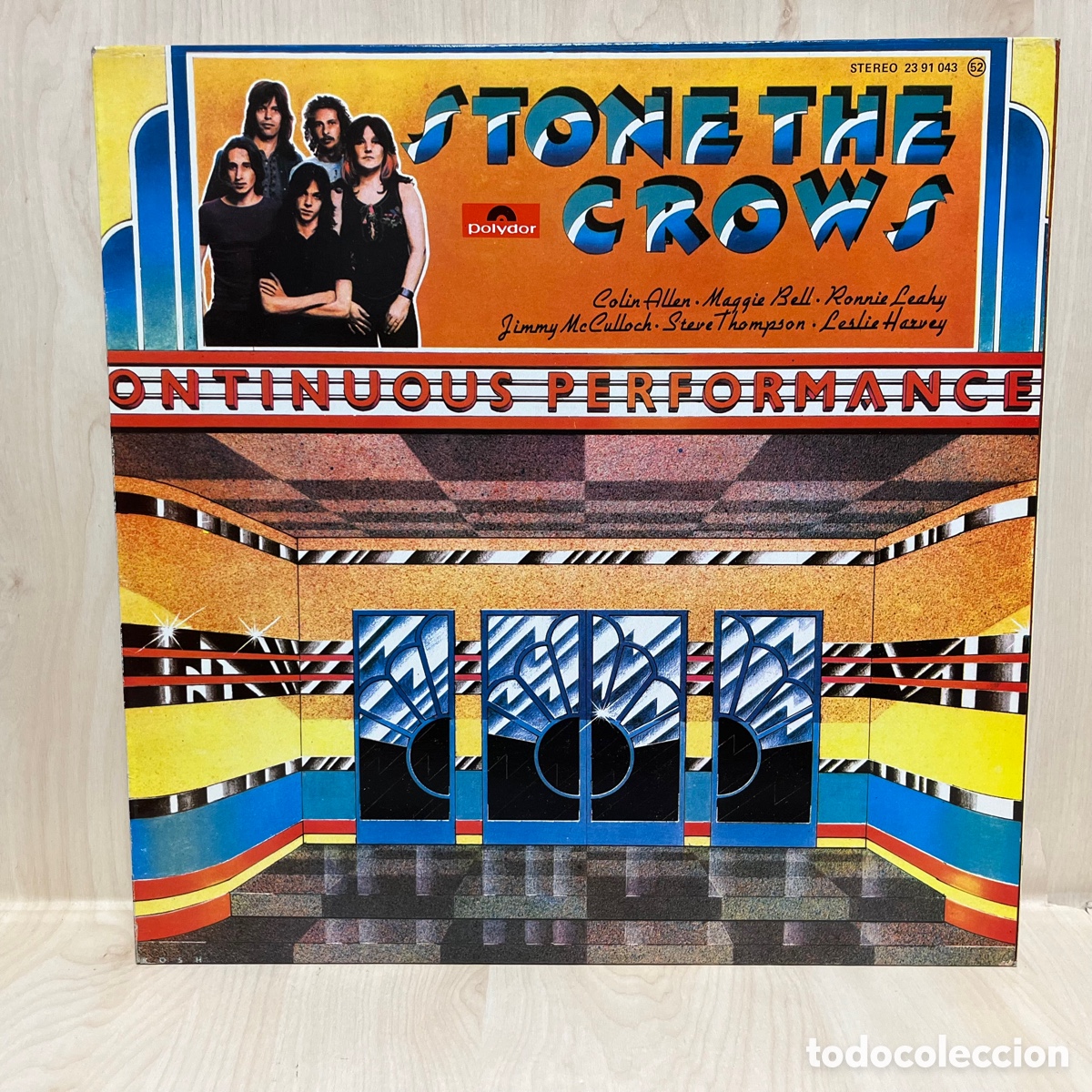Discos de vinilo: Stone The Crows - Ontinuous Performance (LP, Album) - Foto 1
