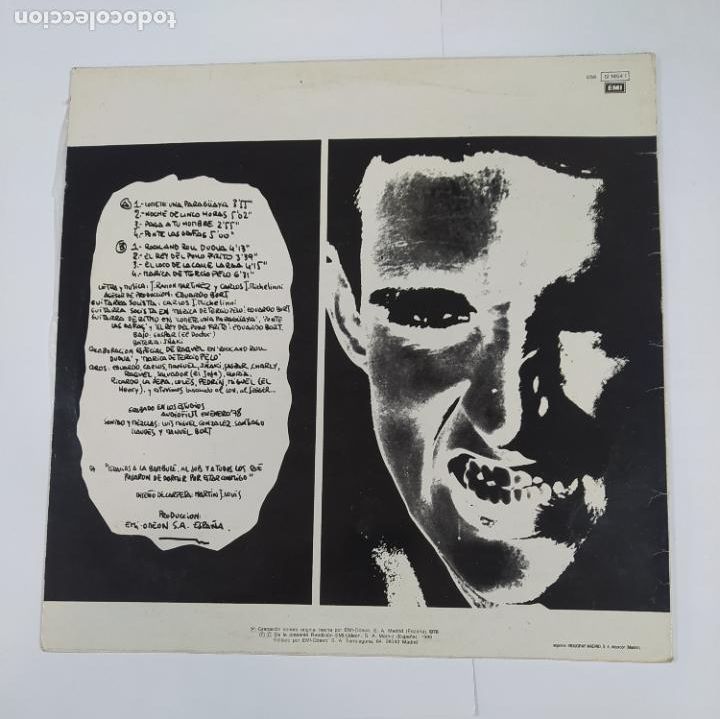 Discos de vinilo: RAMONCIN Y W.C.? LP. TDKLP12 - Foto 2