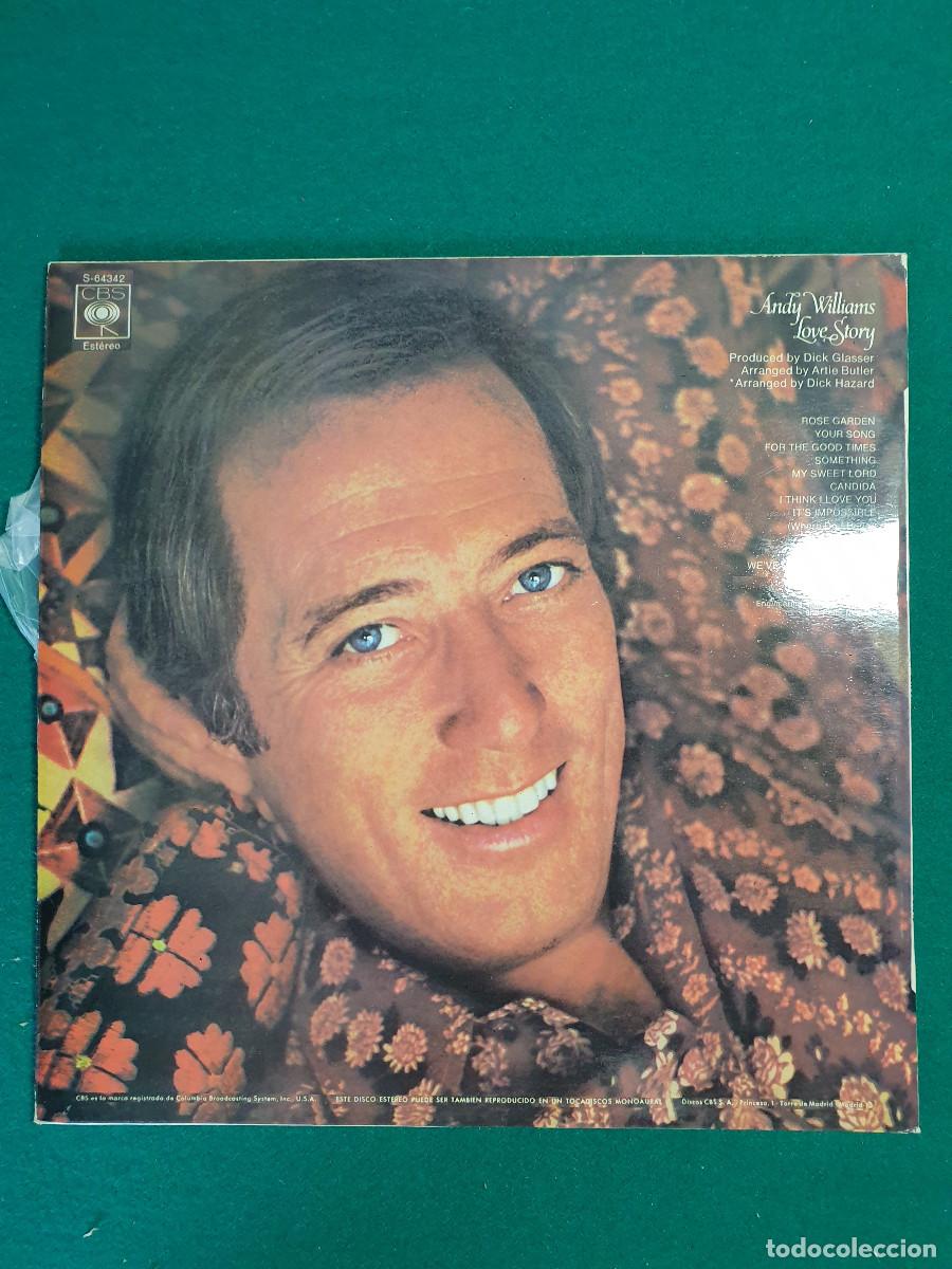 Discos de vinilo: Andy Williams &ndash; Love Story - Foto 2