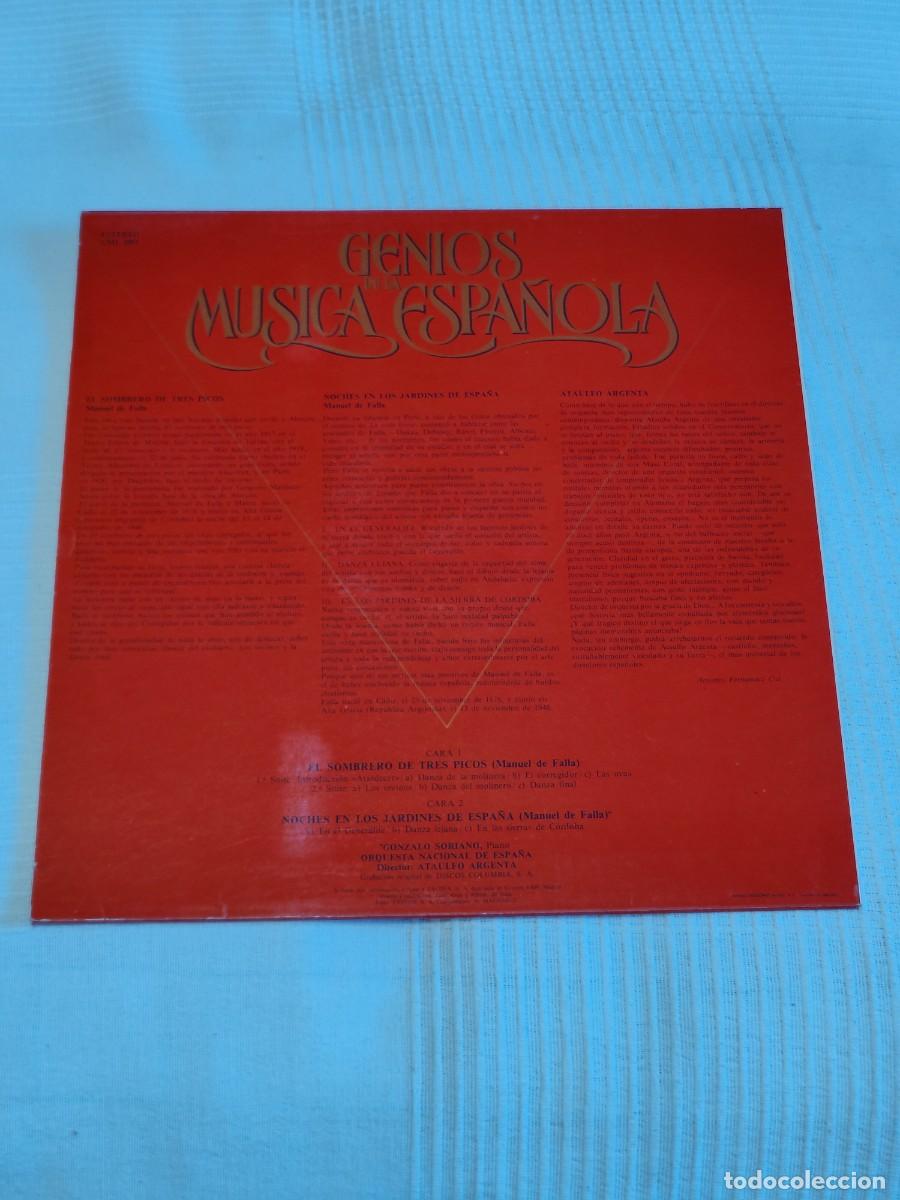Discos de vinilo: Falla - El Sombrero De Tres Picos - Foto 2