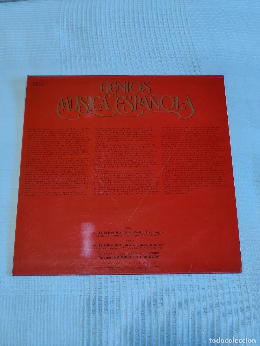 Discos de vinilo: Alb&eacute;niz &ndash; Suite Espa&ntilde;ola - Foto 2