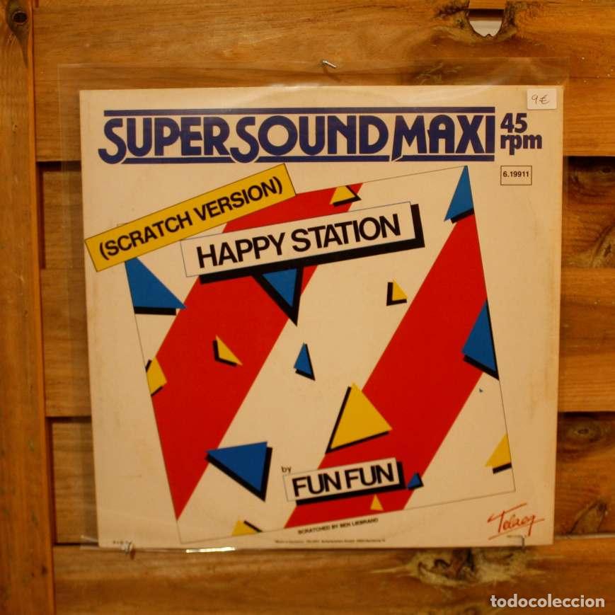 Discos de vinilo: Fun Fun - Happy Stration (Scratch Version) - Vinilo Maxisingle Segunda Mano - Foto 1