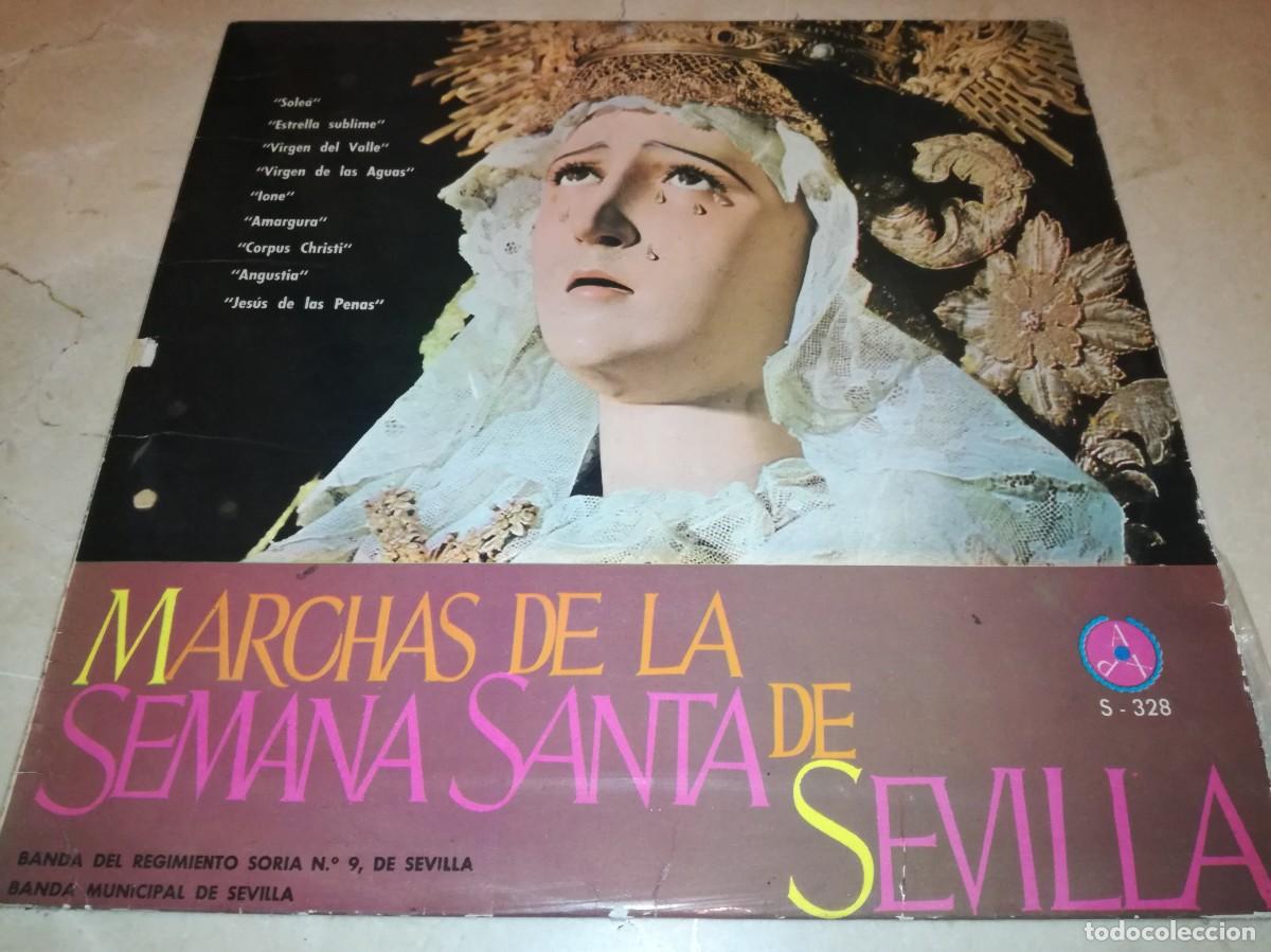 Discos de vinilo: MARCHAS DE LA SEMANA SANTA DE SEVILLA-ORIGINAL 1967