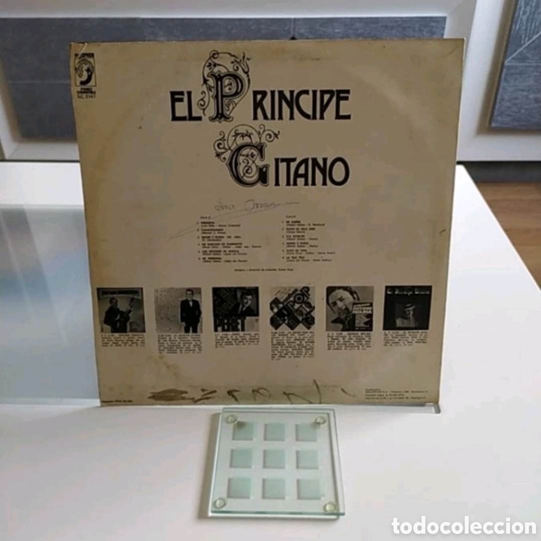 Discos de vinilo: Lp El Pr&iacute;ncipe Gitano. Tonadita - Foto 2