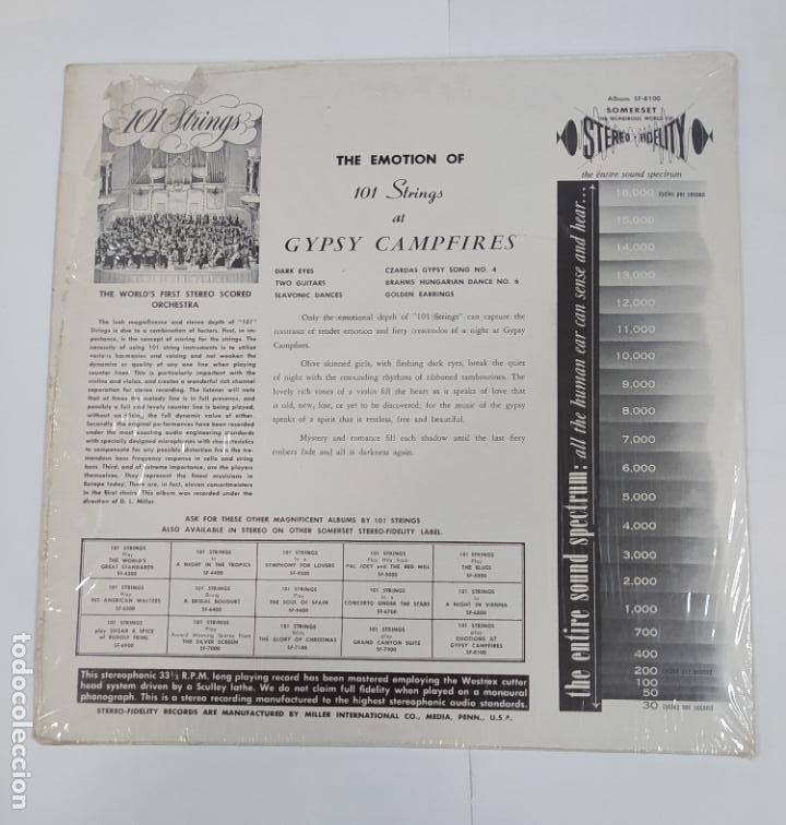 Discos de vinilo: 101 Strings &ndash; Gypsy Camp Fires. LP. TDKDA40 - Foto 2