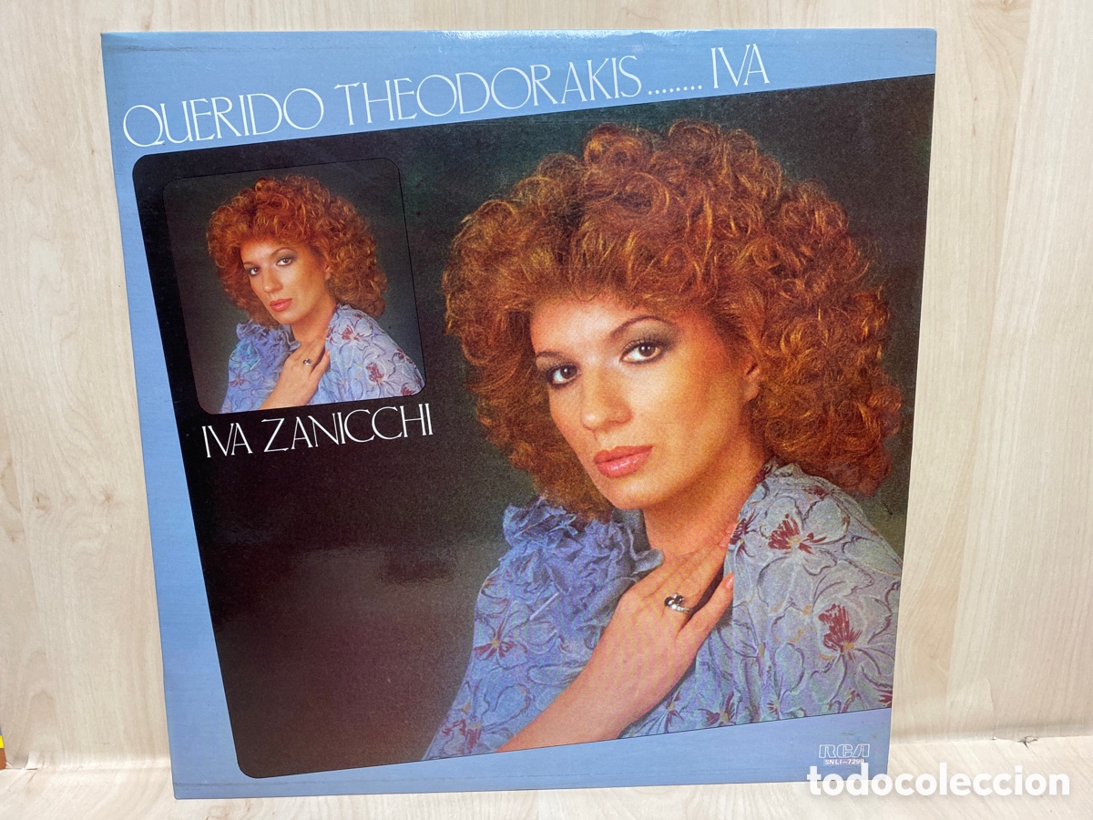Discos de vinilo: Iva Zanicchi - Querido Theodorakis...Iva (LP) - Foto 1