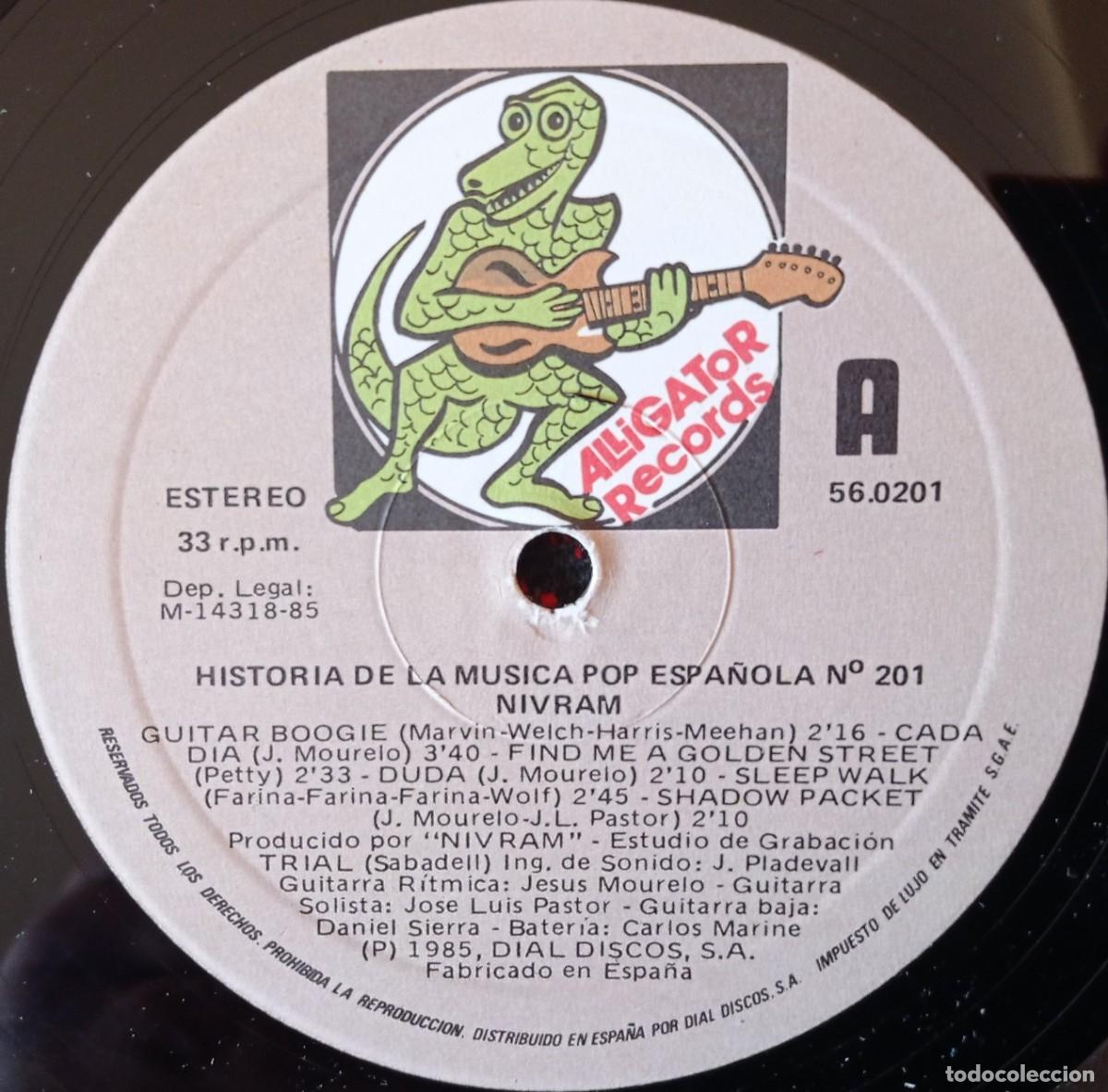 Discos de vinilo: NIVRAM ** Shadows Packet ** VINILO LP 1985 - Foto 3