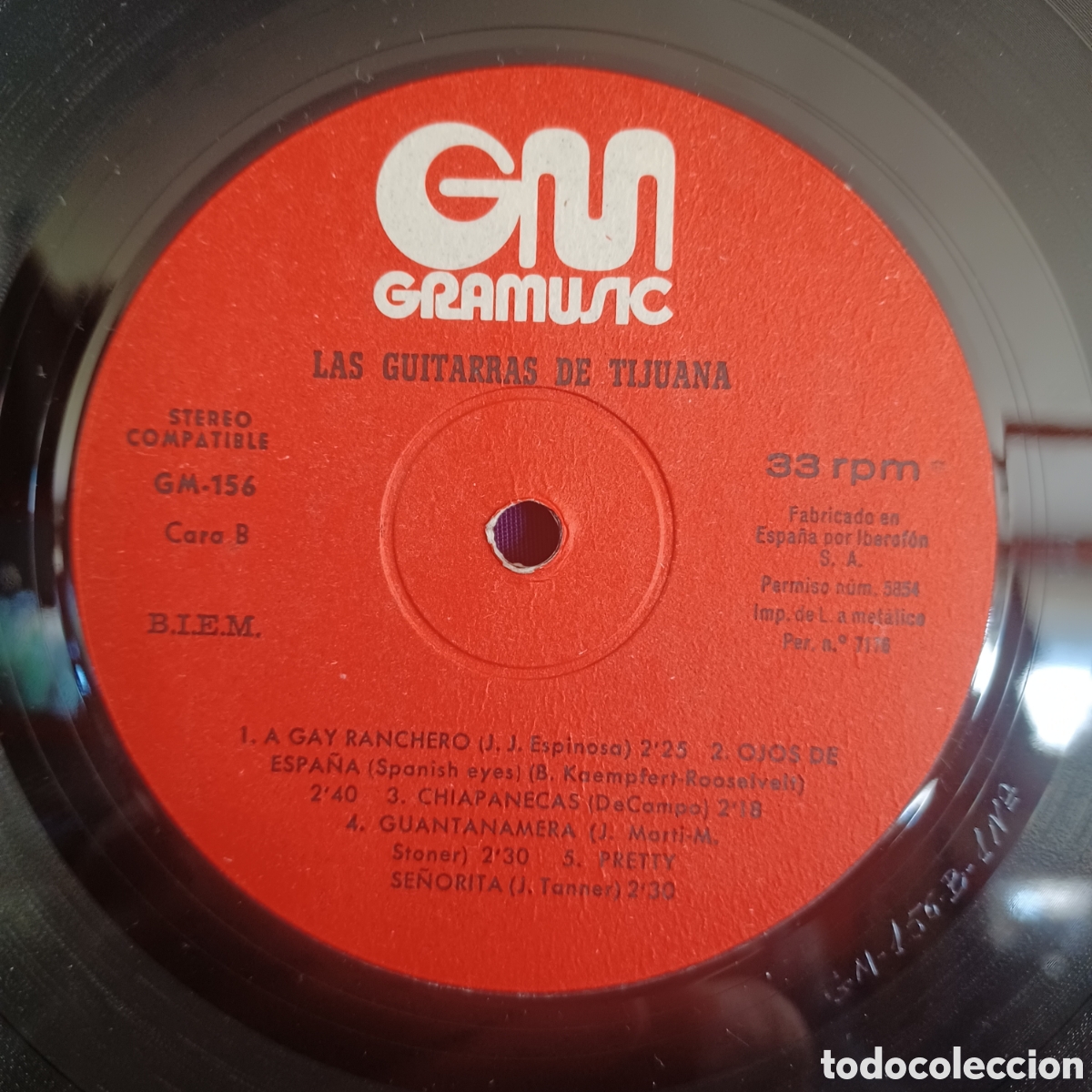 Discos de vinilo: LAS GUITARRAS DE TIJUANA 1973 GRAMUSIC - Foto 5