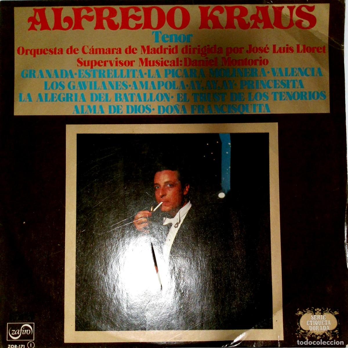 Discos de vinilo: 1 LP DE ALFREDO KRAUS - Foto 1