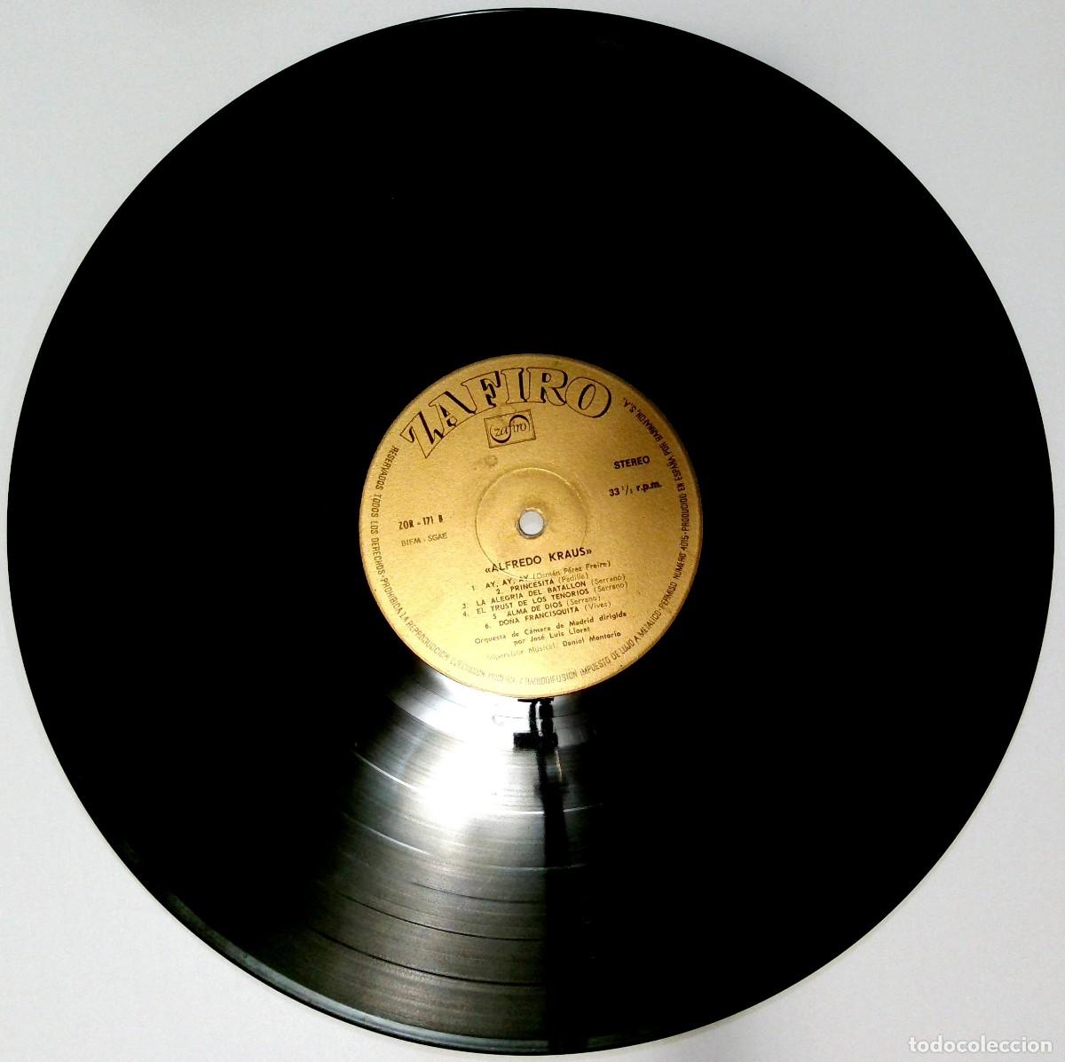Discos de vinilo: 1 LP DE ALFREDO KRAUS - Foto 4