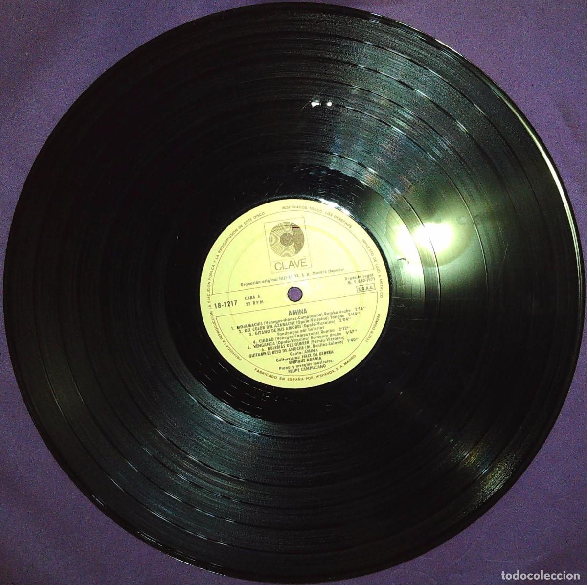 Discos de vinilo: 1 LP DE AMINA - Foto 3