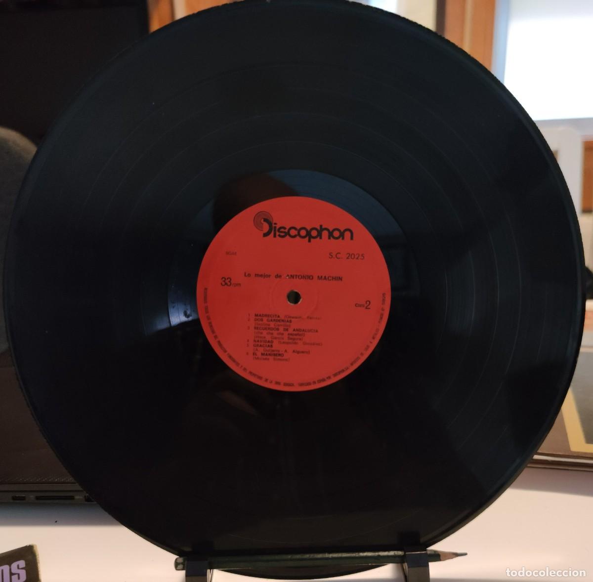 Discos de vinilo: LO MEJOR DE ANTONIO MACH&Iacute;N - Foto 4