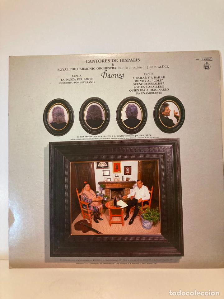 Discos de vinilo: Disco Lp Cantores de Hispalis, Danza, 1987 - Foto 2