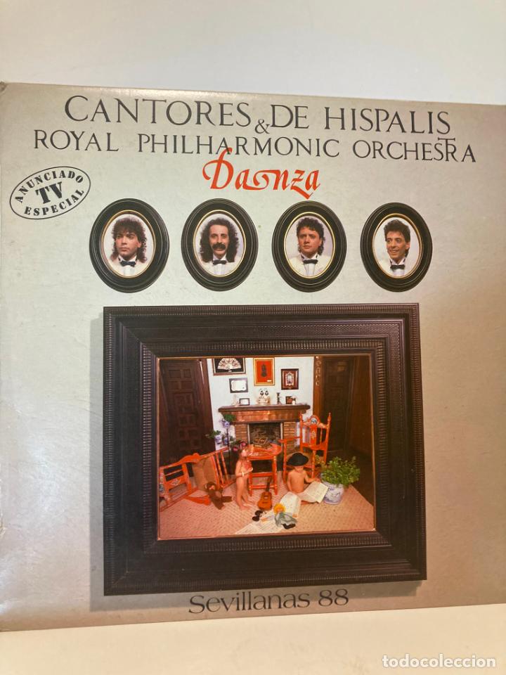Discos de vinilo: Disco Lp Cantores de Hispalis, Danza, 1987 - Foto 1