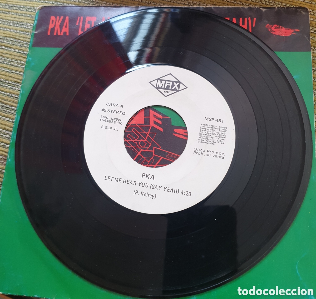 Discos de vinilo: PKA&nbsp;&lrm;&ndash;&nbsp;Let Me Hear You (Say Yeah - Foto 2