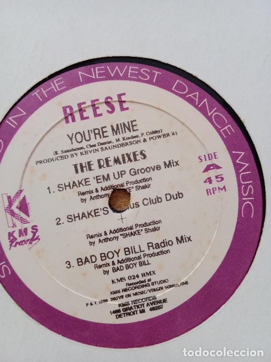 Discos de vinilo: REESE YOU&acute;RE MINE - Foto 3