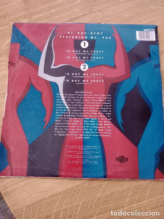 Discos de vinilo: DJ DOC RCNY IN DOC WE TRUST - Foto 4