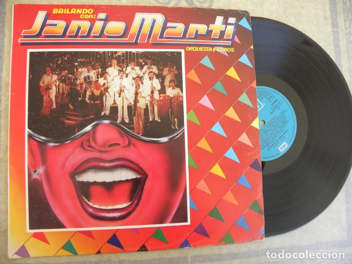 Discos de vinilo: JANIO MARTI BAILANDO CON -LP 1981 - Foto 1