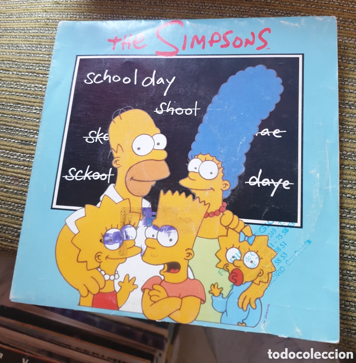 Discos de vinilo: The Simpsons - Schoolday - Foto 1