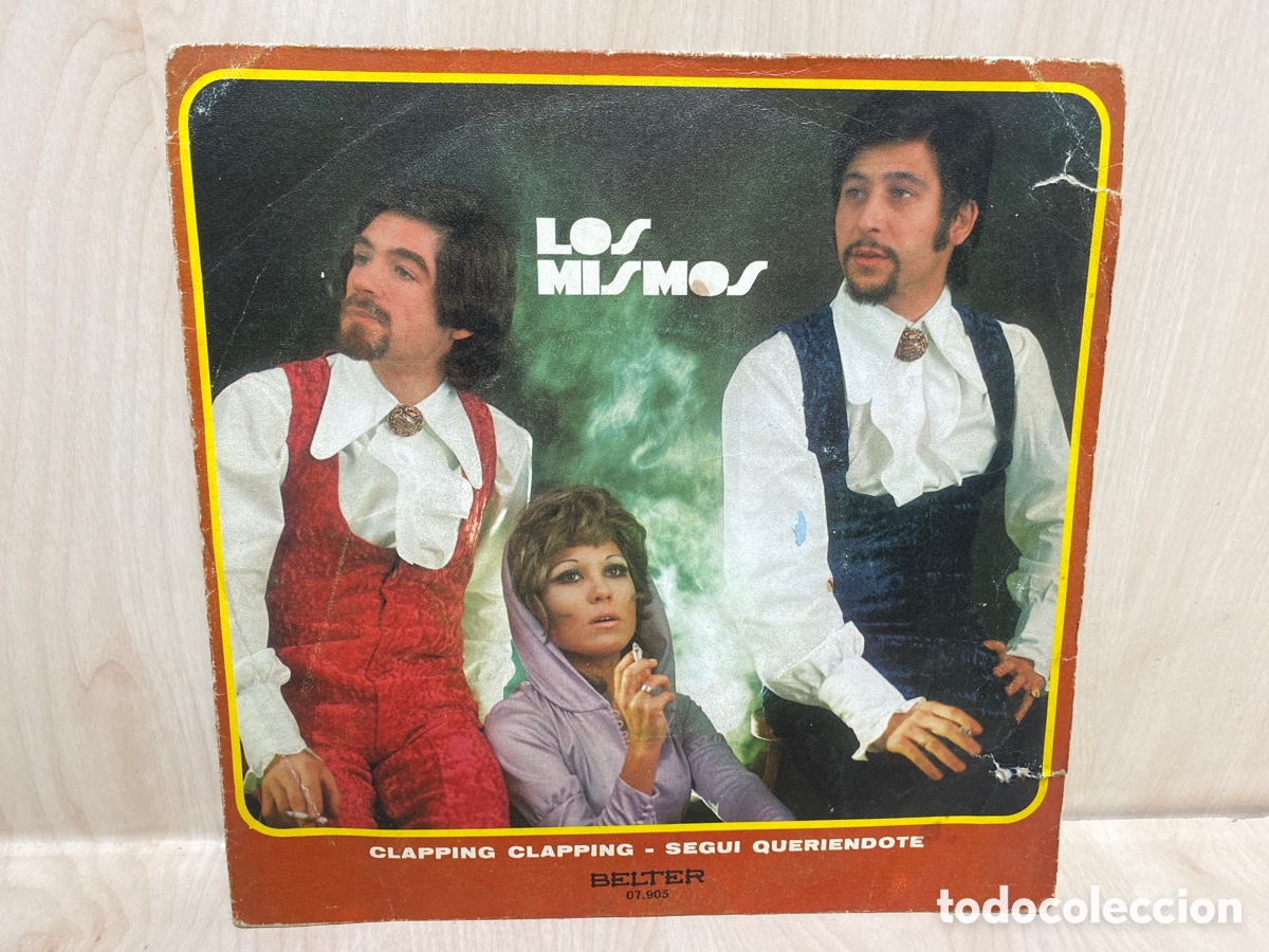 Discos de vinilo: Los Mismos - Clapping Clapping / Segui Queriendote (7&rdquo;, Single) - Foto 1