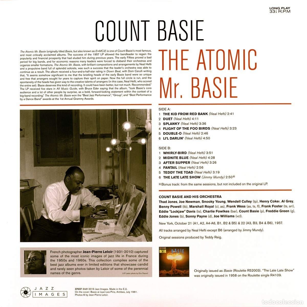 Discos de vinilo: Count Basie &ndash; The Atomic Mr. Basie - Foto 2