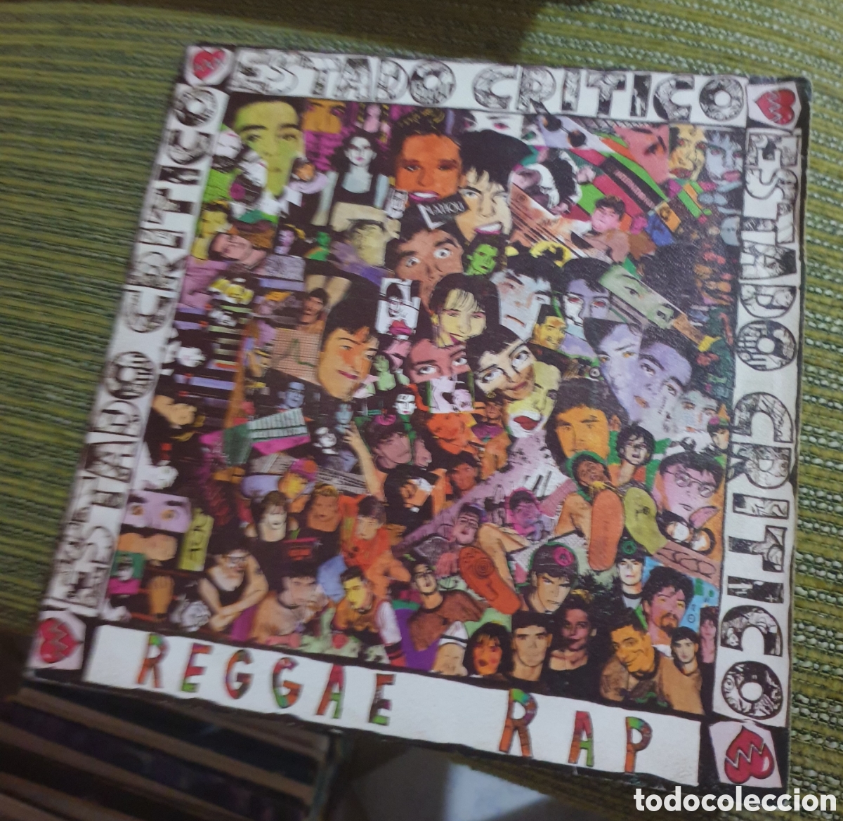 Discos de vinilo: ESTADO CRITICO - REGGAE RAP - Foto 1