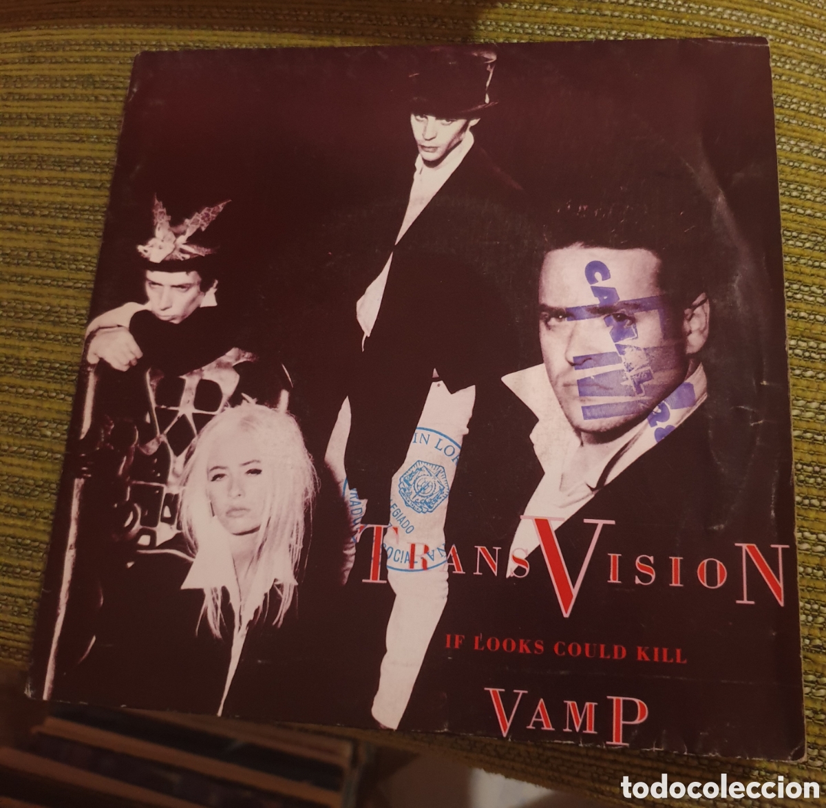 Discos de vinilo: TRANSVISION VAMP - IF LOOKS COULD KILL - Foto 1