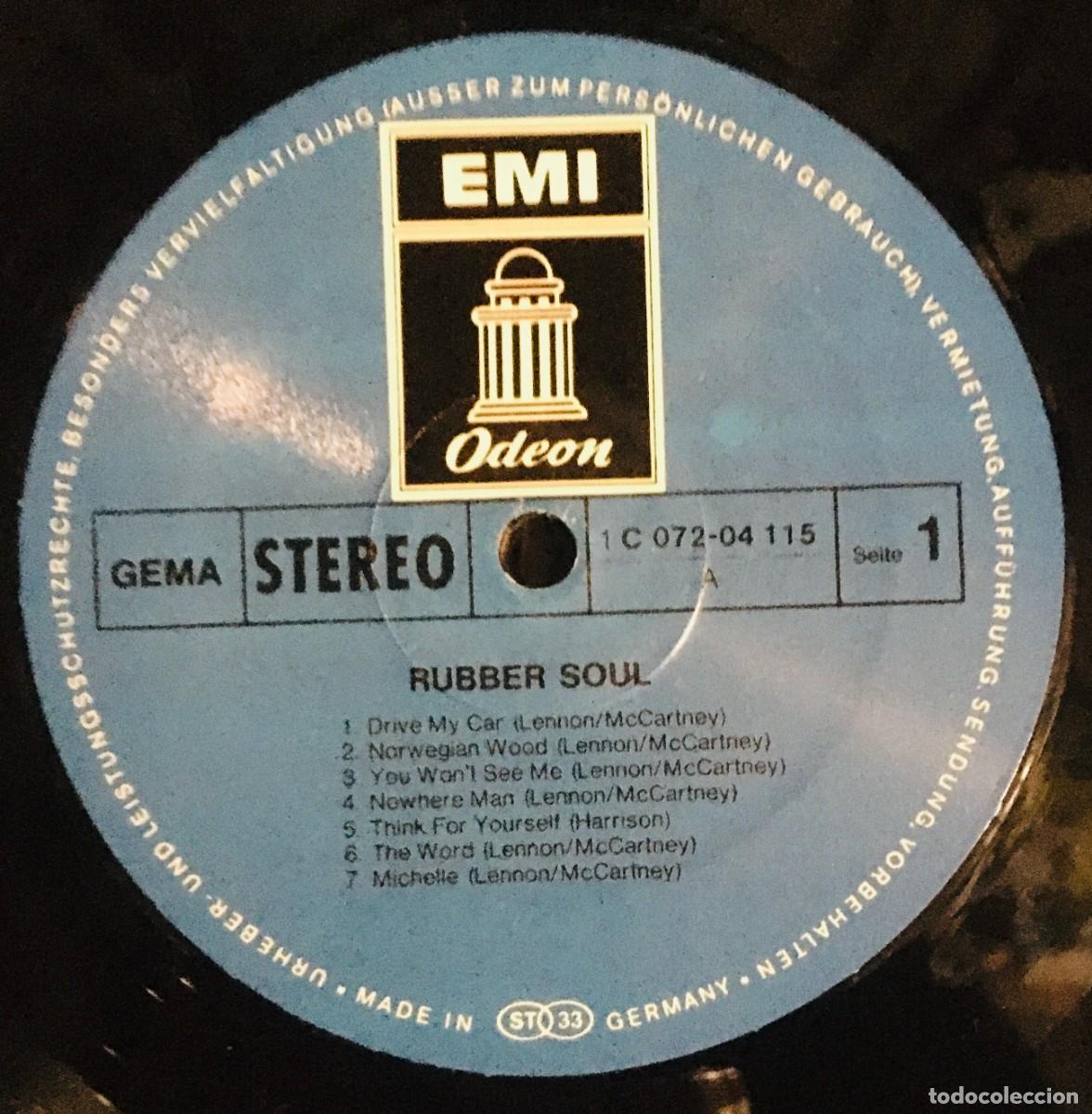 Discos de vinilo: BEATLES - RUBBER SOUL, LP edic Germany 2006 - Foto 3