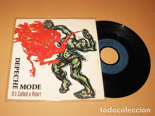 Discos de vinilo: DEPECHE MODE - ITS CALLED A HEART - SINGLE - 1985 - Foto 1