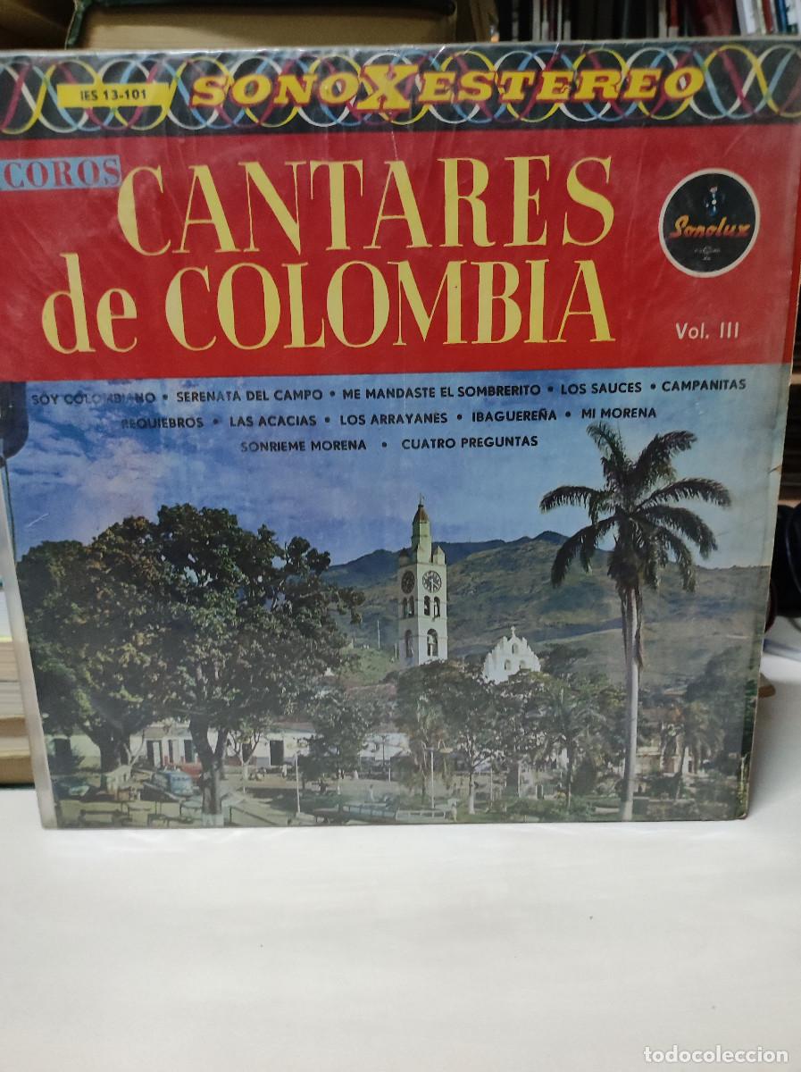 Vinyl records: Cantares De Colombia &ndash; Coros Cantares De Colombia, Vol. III