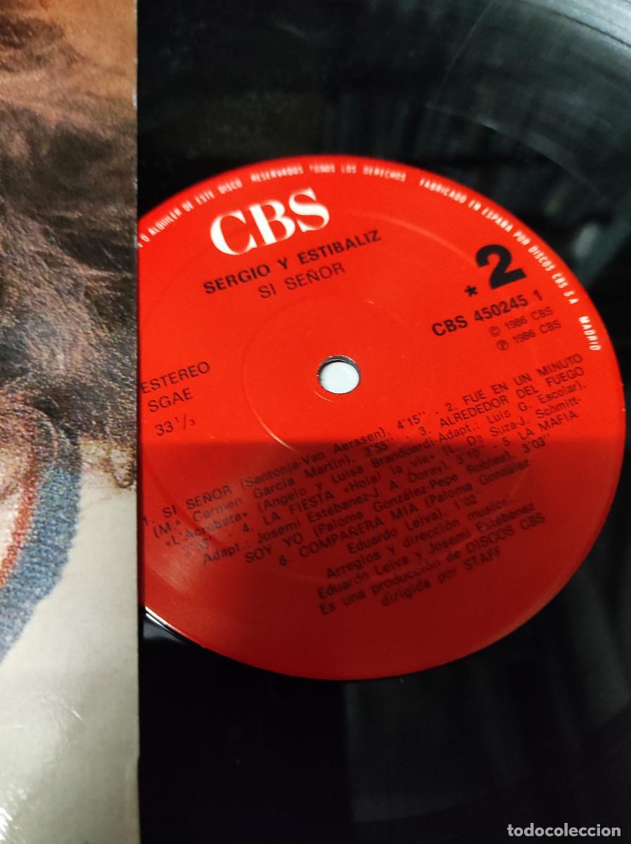 Discos de vinilo: Sergio Y Estibaliz &ndash; S&iacute; Se&ntilde;or - Foto 3