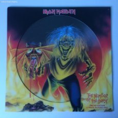Discos de vinilo: IRON MAIDEN ‎– THE NUMBER OF THE BEAST , UK 2005 EMI LIMITED EDITION, PICTURE DISC