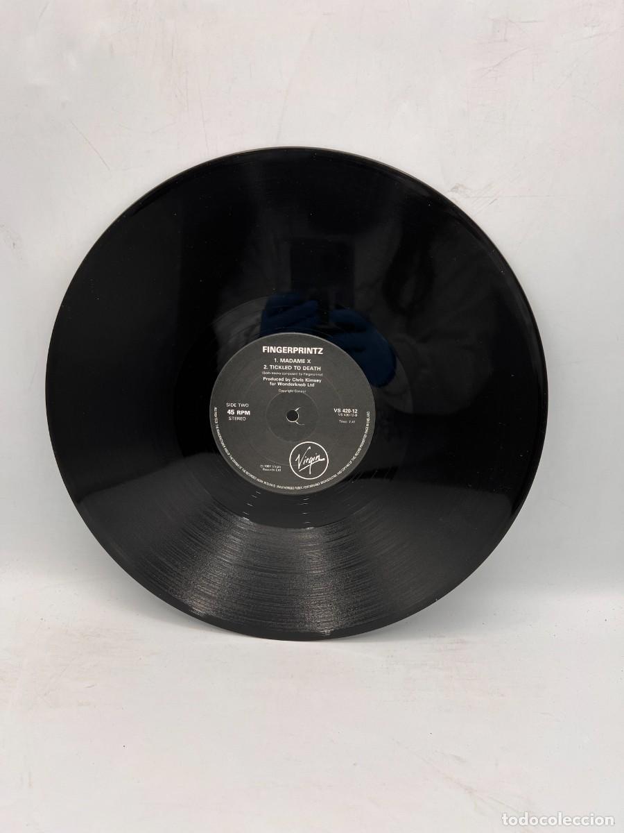 Discos de vinilo: SINGLE - FINGERPRINTZ - SHADOWED - VIRGIN - 1981 - Foto 3