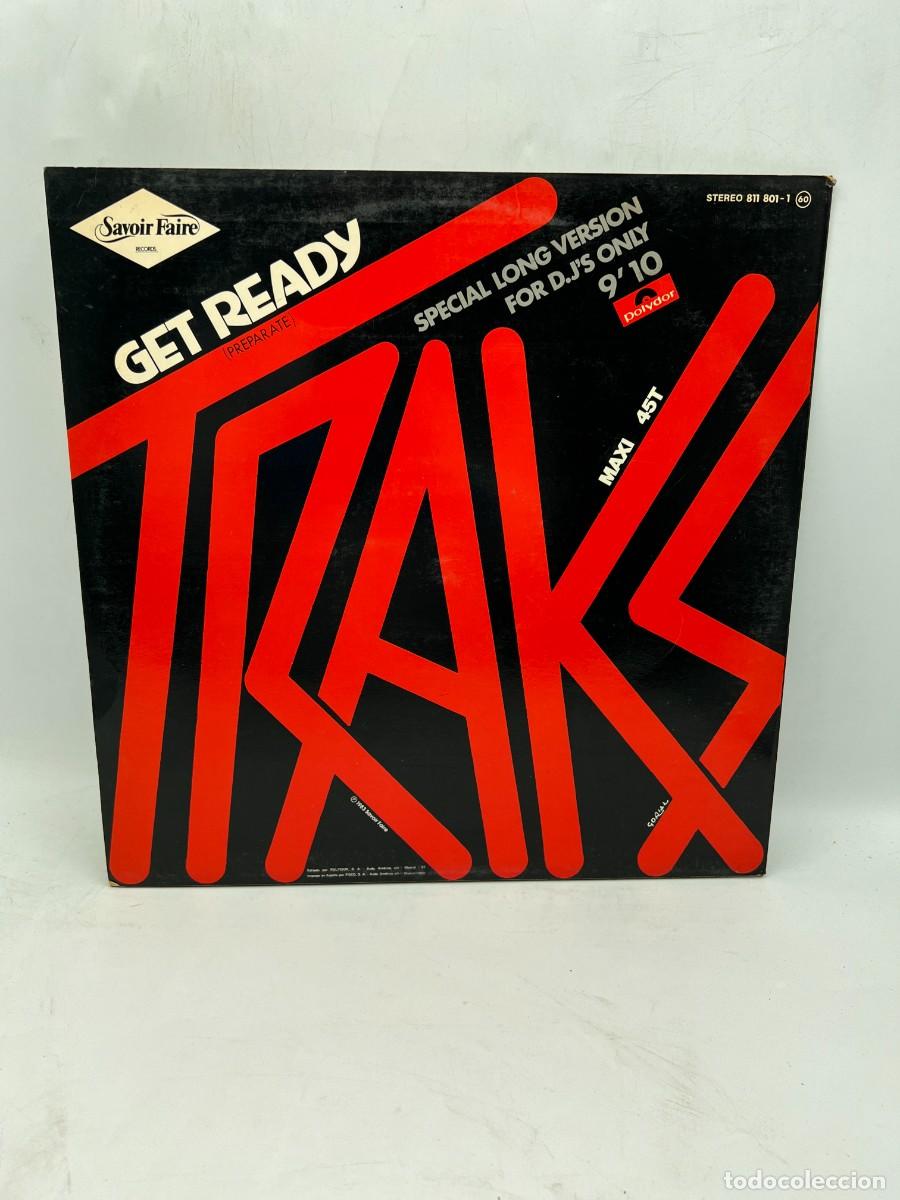 Discos de vinilo: MAXI SINGLE - TRAKS - GET READY - PREPARATE - POLYDOR - MADRID, 1983 - Foto 4