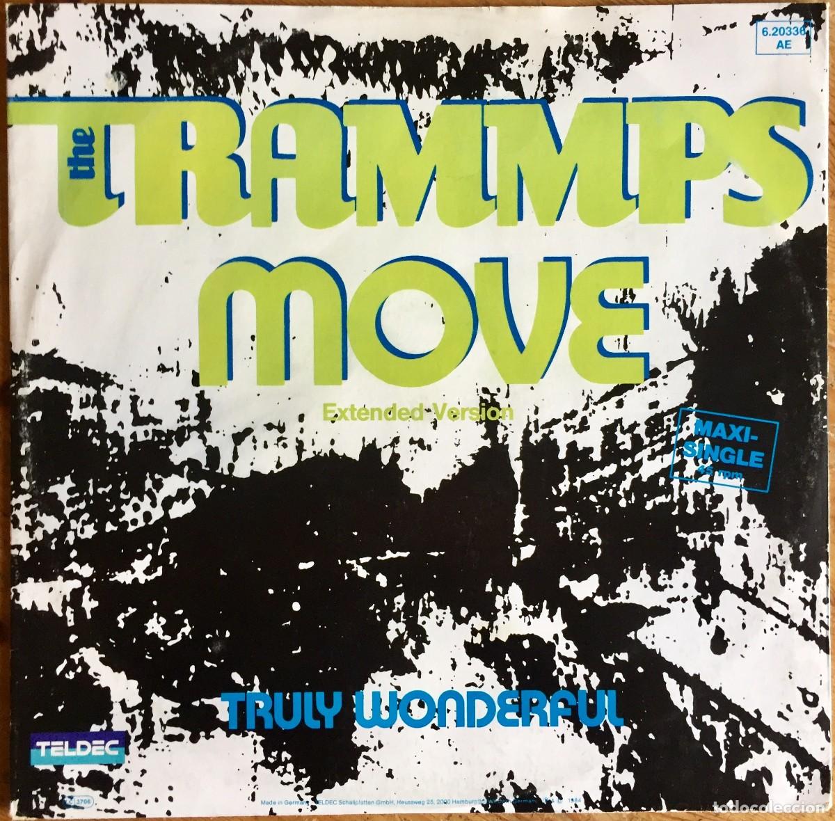 Discos de vinilo: THE TRAMMPS : MOVE [TELDEC - DEU 1984] 12&rdquo; - Foto 1