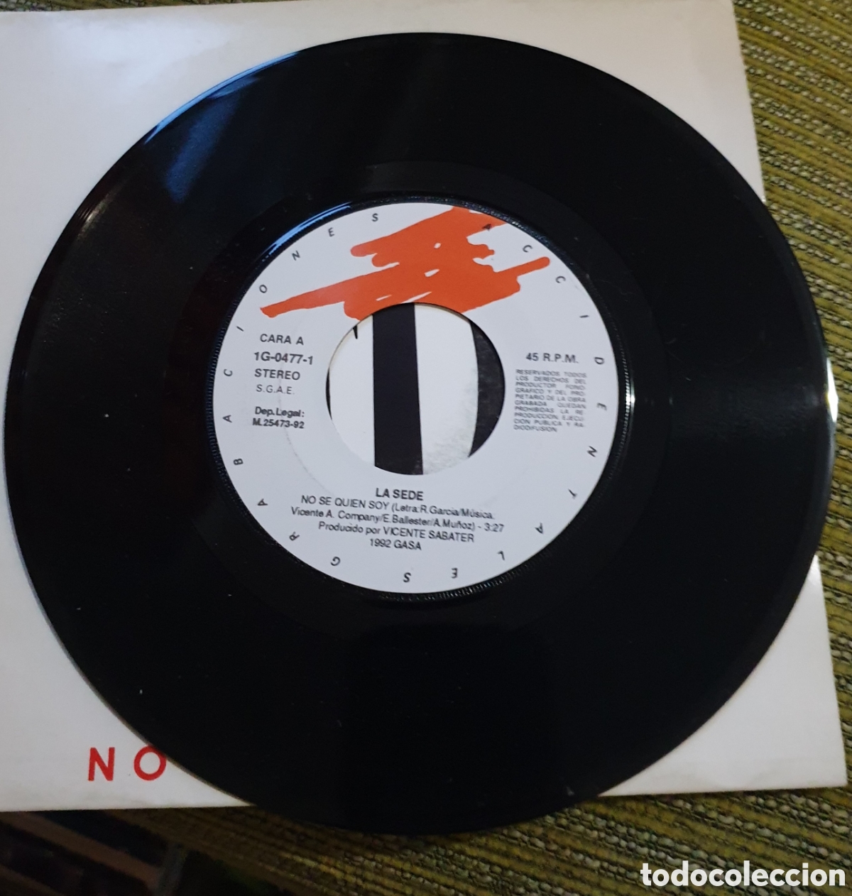 Discos de vinilo: La sede - no se quien soy - Foto 2