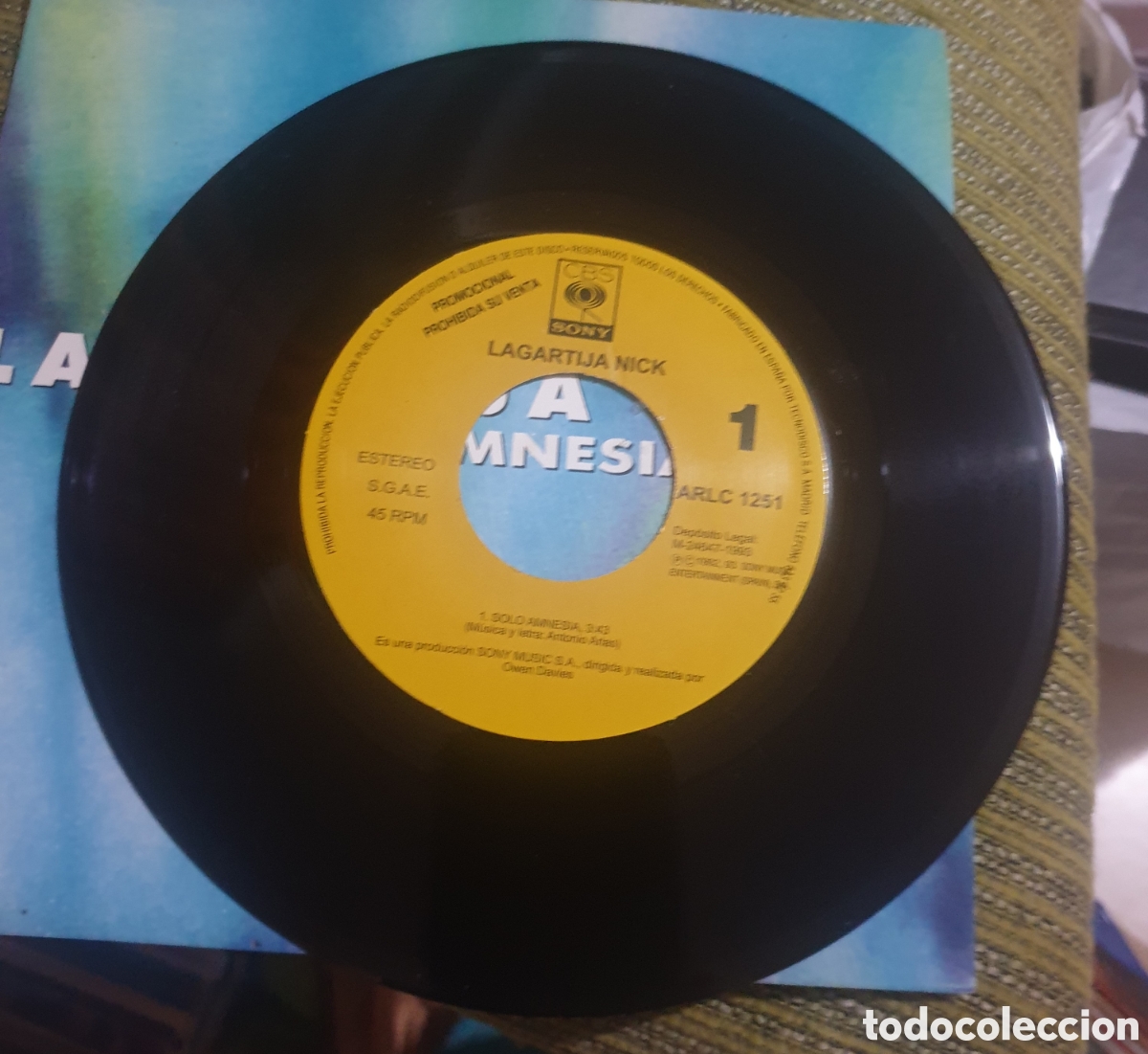 Discos de vinilo: Lagartija nick - solo amnesia - Foto 2