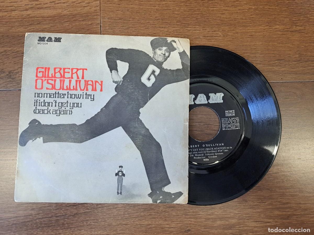 Discos de vinilo: DISCO 45 RPM GILBERT O&acute;SULLIVAN - Foto 1