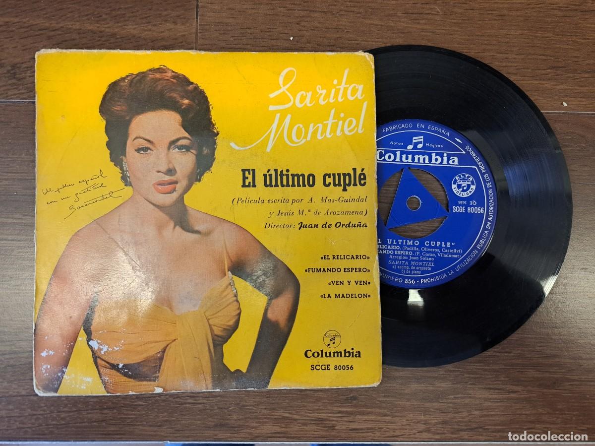 Discos de vinilo: DISCO 45 RPM SARA MONTIEL