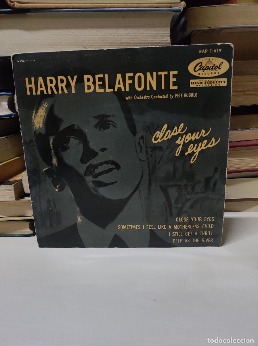 Discos de vinilo: Harry Belafonte &ndash; Close Your Eyes - Foto 1