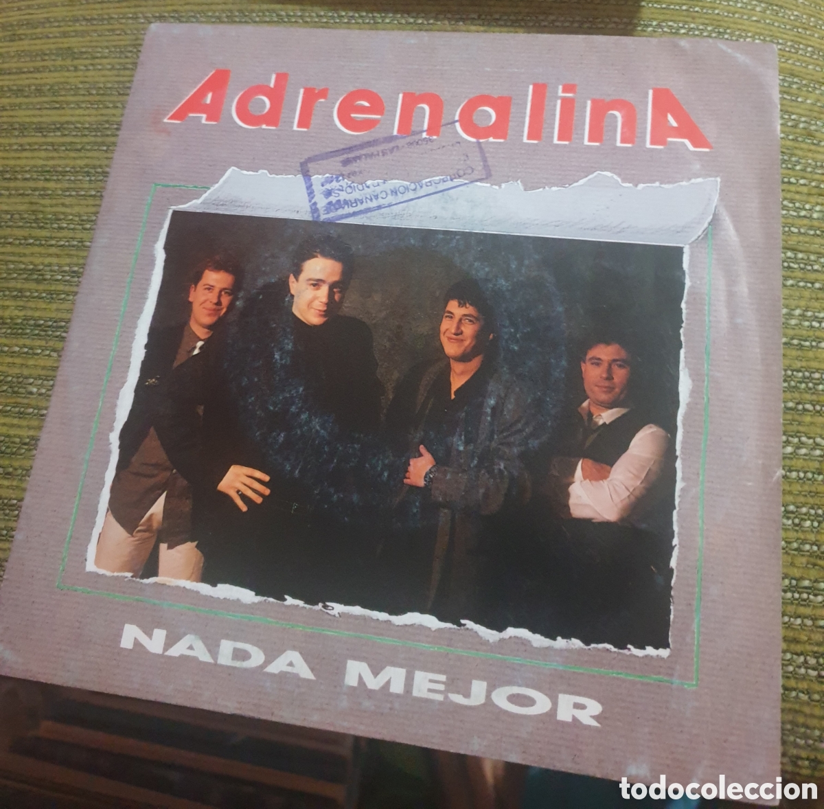 Discos de vinilo: Adrenalina - nada mejor - Foto 1