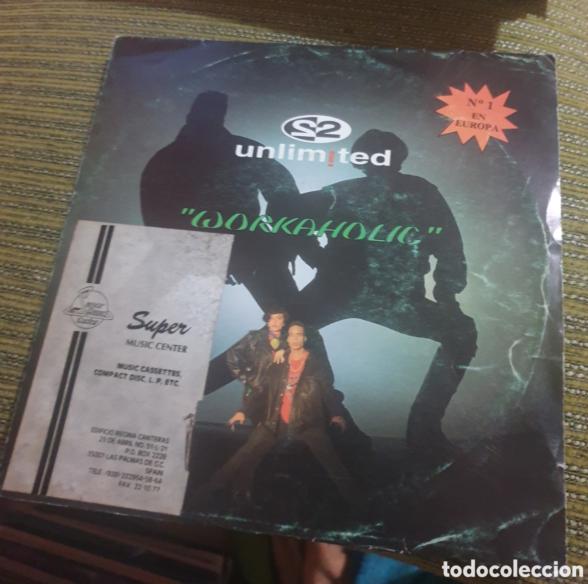 Discos de vinilo: 2 UNLIMITED - Workaholic - Foto 1