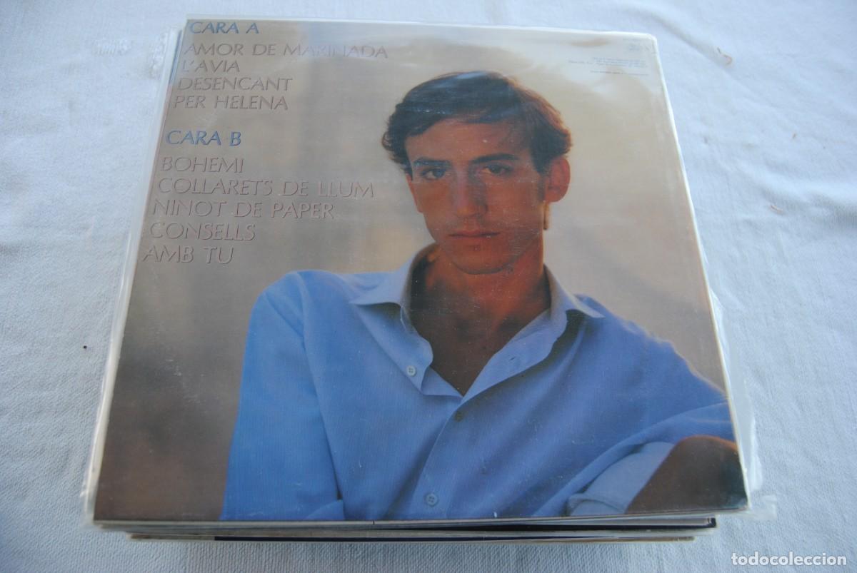 Discos de vinilo: 10.- Francesc Roca. Amor de marinada. lp epic 1981. com nou - Foto 2