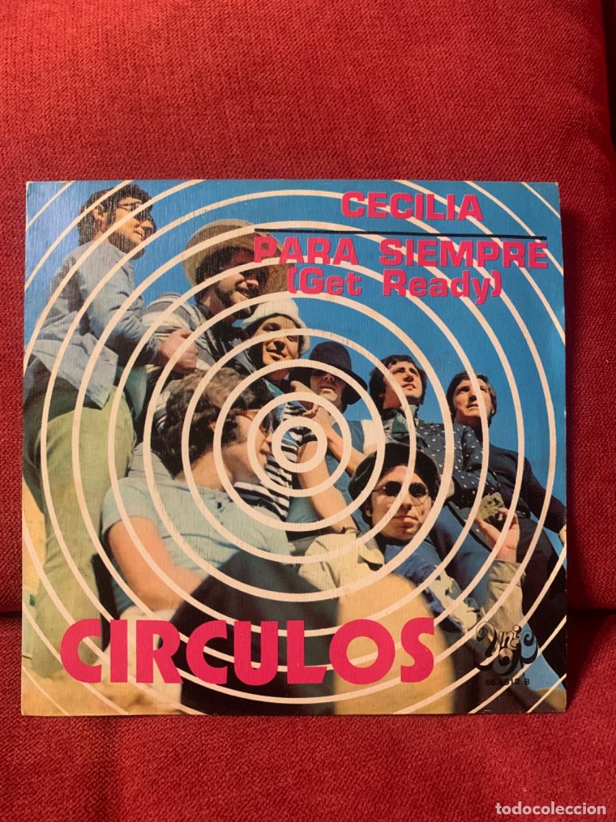 Discos de vinilo: Circulos &ldquo;cecilia/ get ready&rdquo; unic 1970 NUEVO - Foto 1