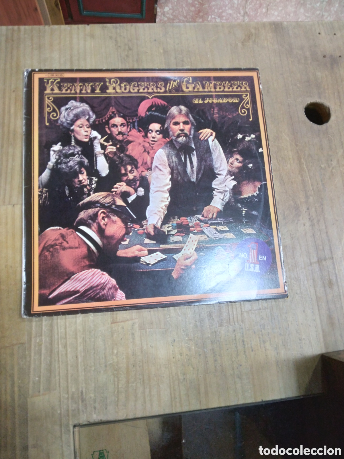 Discos de vinilo: Kenny Rogers, The Gambler - Foto 1
