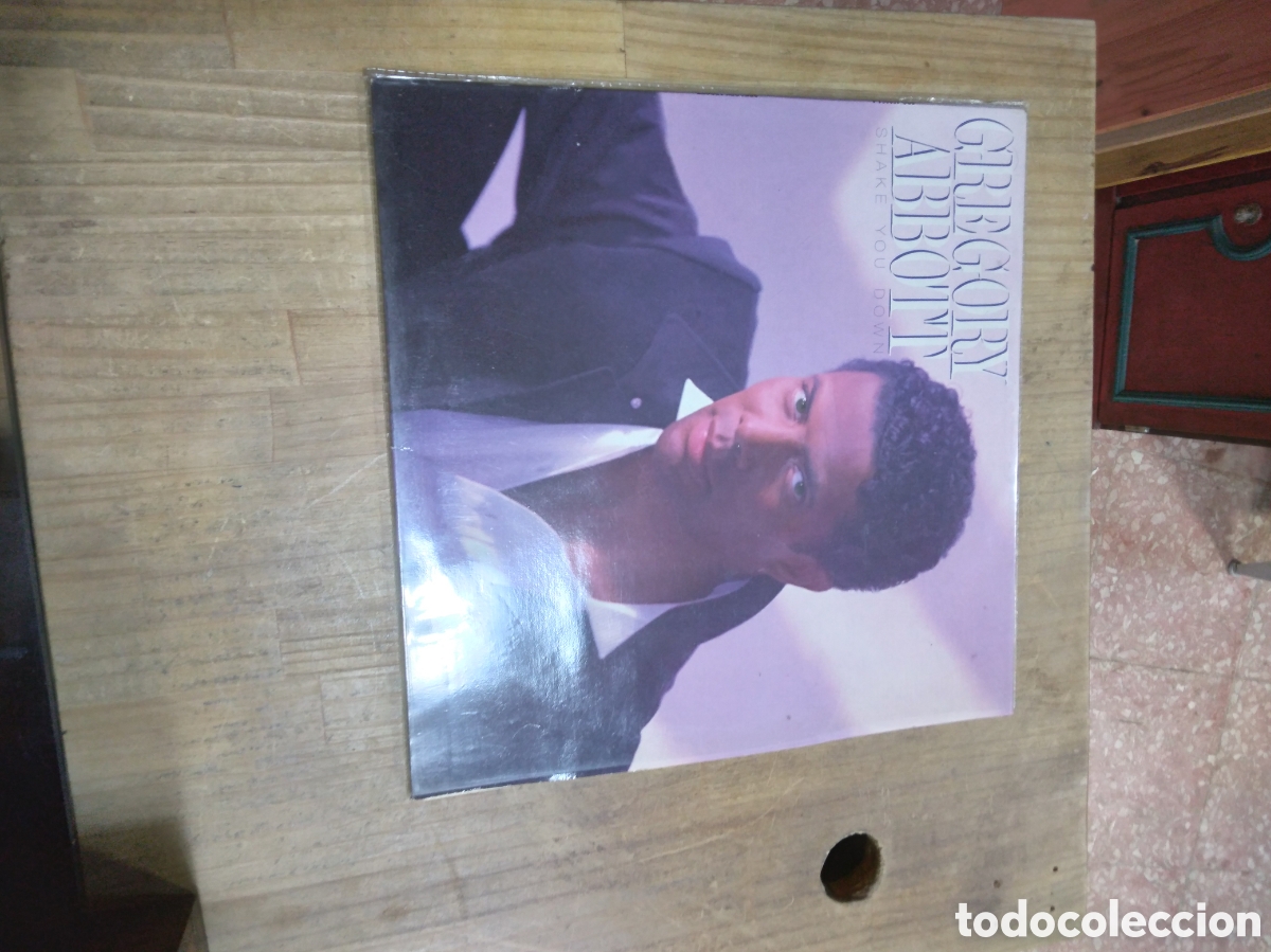 Discos de vinilo: Gregory Abbott, Matem&aacute;ticas you down - Foto 1