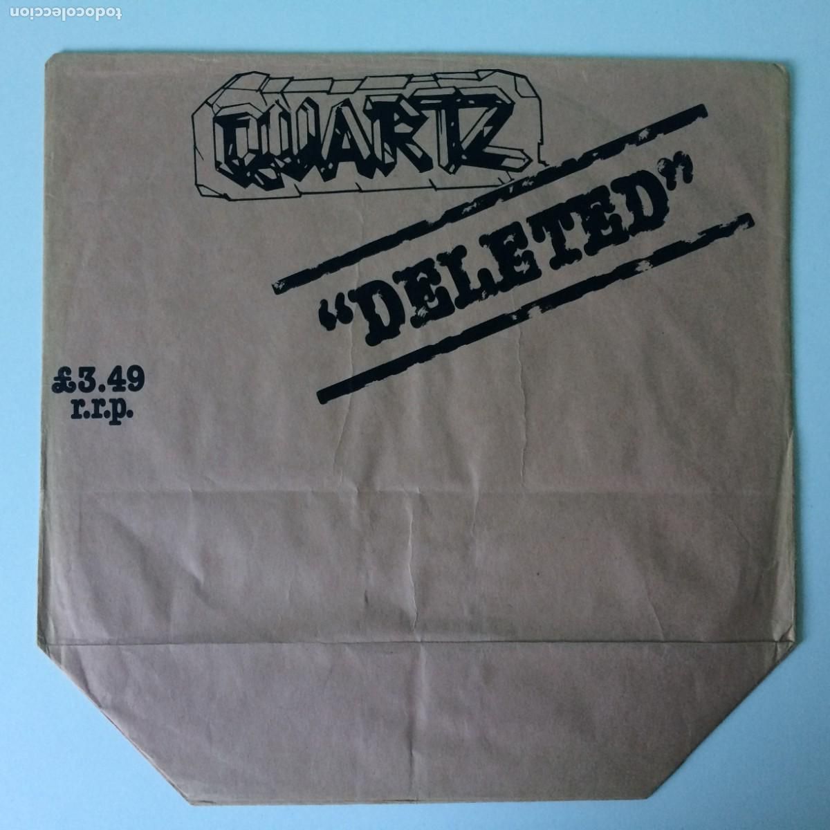 Discos de vinilo: Quartz &lrm;&ndash; Deleted , UK 1980 Jet Records* - Foto 1
